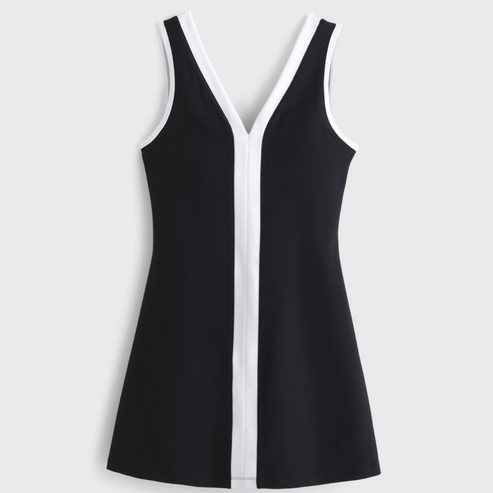 Abercrombie & Fitch Black and White Dress